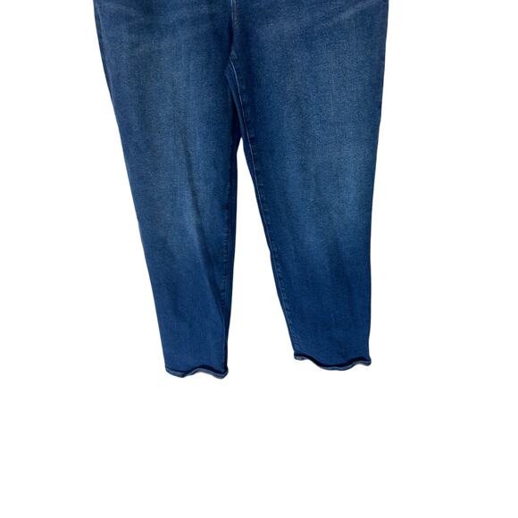 J.Crew Indigo Wash Signature Stretch High Rise Stovepipe Straight Jean Size 31 - Picture 3 of 11